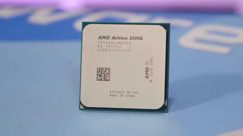Amd выпустила процессор athlon 3000g для бюджетных пк