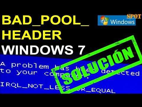 0x00000019 (bad pool header) – fix for windows xp, vista, 7, 8, 8.1, 10