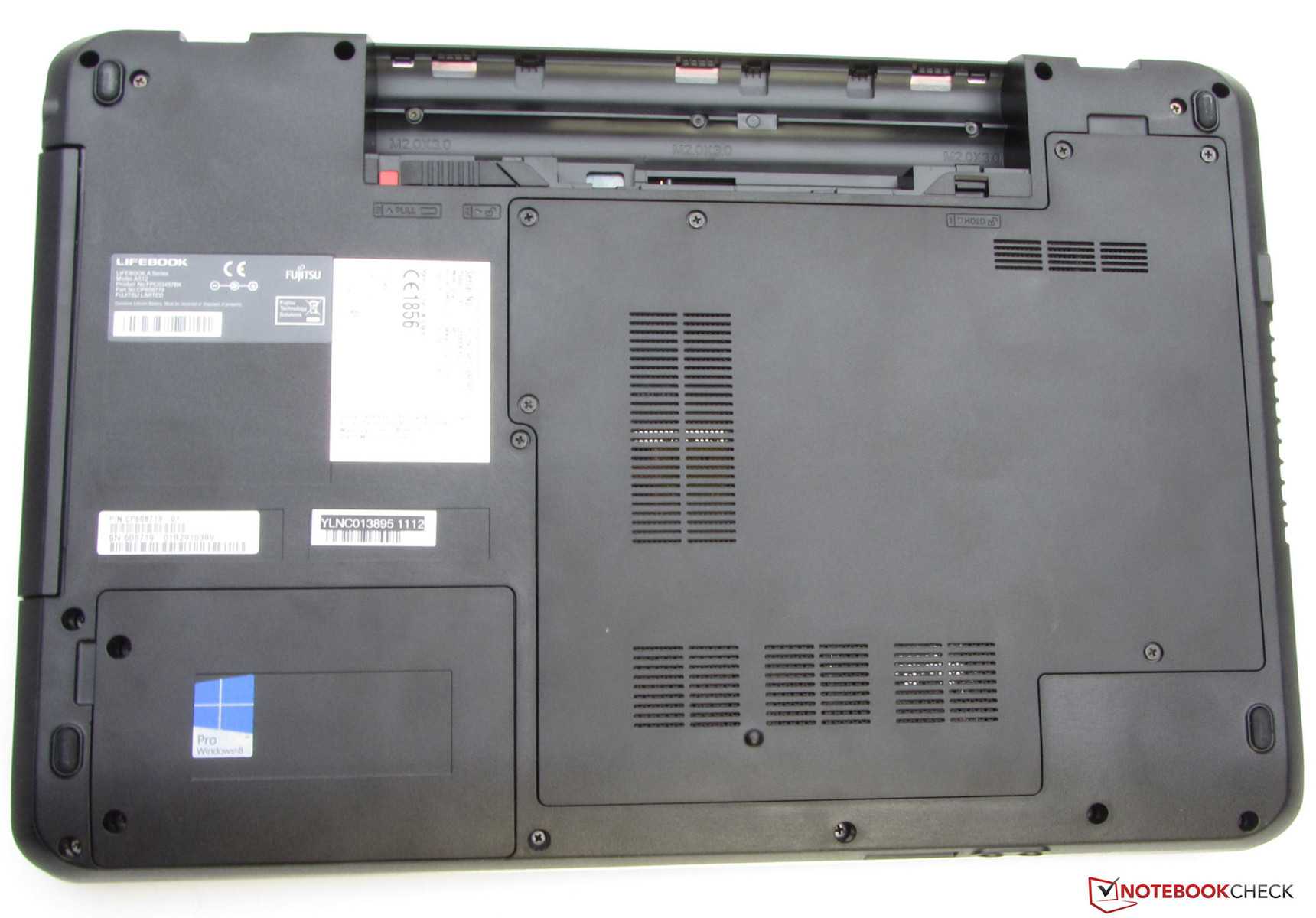 Fujitsu lifebook a512 vfy:a5120mpao5ru (celeron b830 1800 mhz, 15.6", 1366x768, 2048mb, 320gb, dvd-rw, wi-fi, bluetooth, dos) - купить , скидки, цена, отзывы, обзор, характеристики - ноутбуки