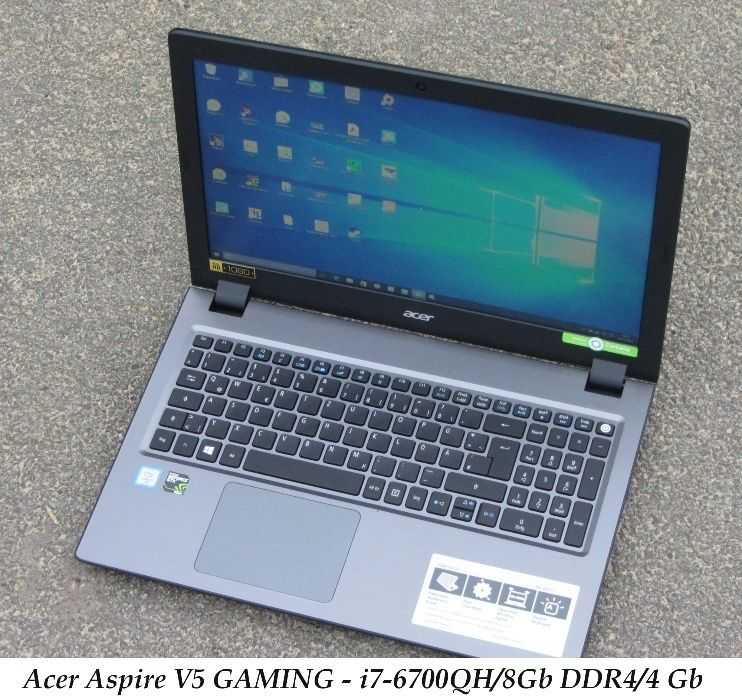 Обзор и тестирование ноутбука acer aspire f5 573g