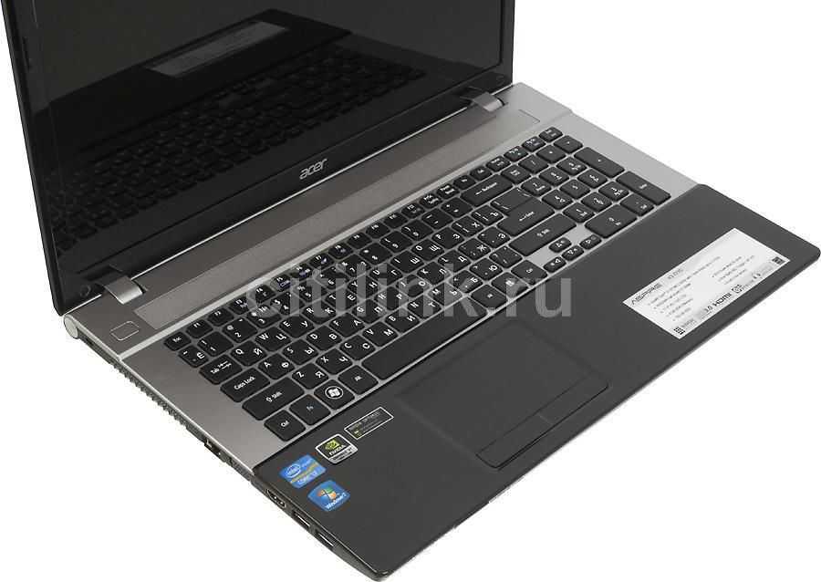 Ноутбук acer aspire v3 771g-53218g75makk — купить, цена и характеристики, отзывы