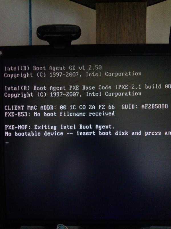 Disk boot failure: fix for windows xp, vista, 7, 8, 10
