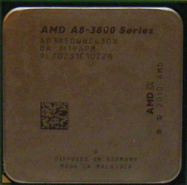 Обзор и тестирование процессора AMD A6-9210