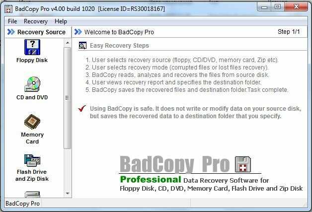5.1. восстановление данных с помощью программы badcopy pro. как быстро восстановить потерянные компьютерные данные. подробное руководство по спасению информации