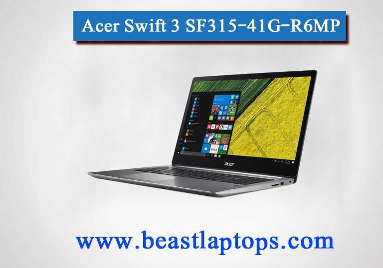Тест и обзор ноутбука acer swift 3 sf315-41: требует усовершенствования