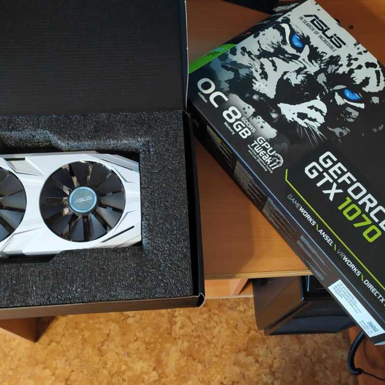 Обзор и тестирование видеокарты ASUS DUAL GeForce GTX 1070 OC