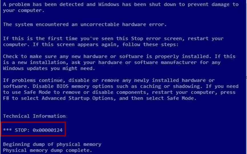 Как можно легко исправить stop-ошибку 0x00000074 на синем экране смерти в операционной системе windows 7, 8 или 10?