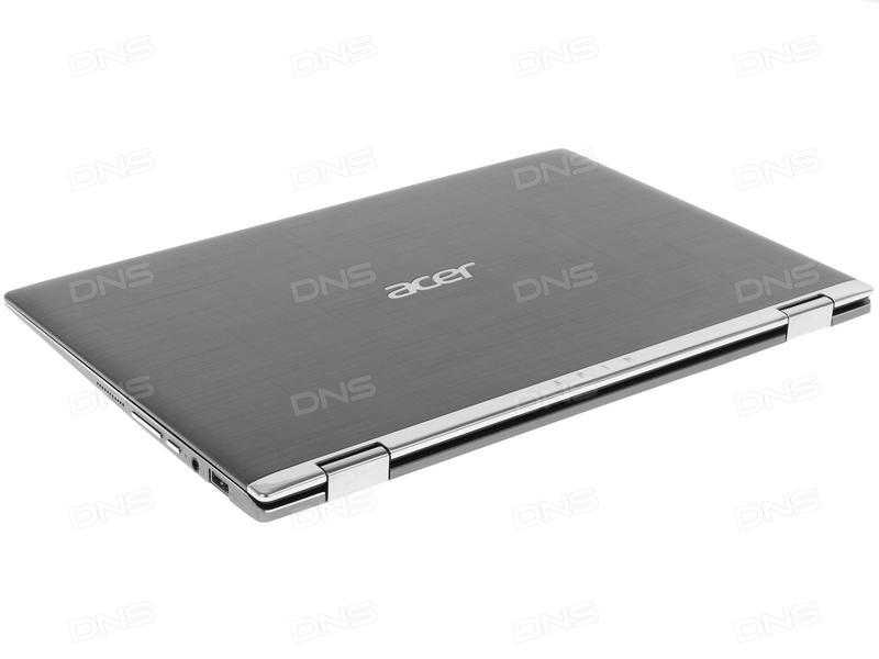 Ноутбук acer spin 1 sp111-32n-c1aj steel gray (intel celeron...