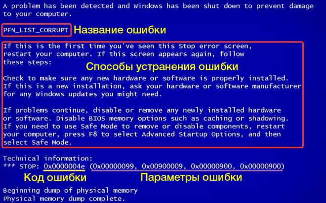 Ошибка 0x00000004 — networkcenter.ru