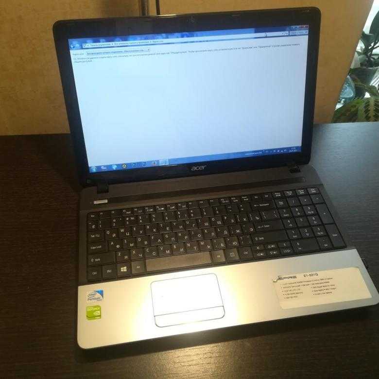 Ноутбук acer aspire e1 531g-20204g50mnks