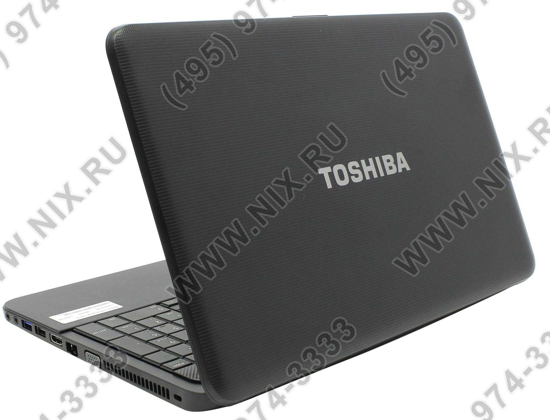 Ноутбук toshiba satellite c850-b3k — купить, цена и характеристики, отзывы