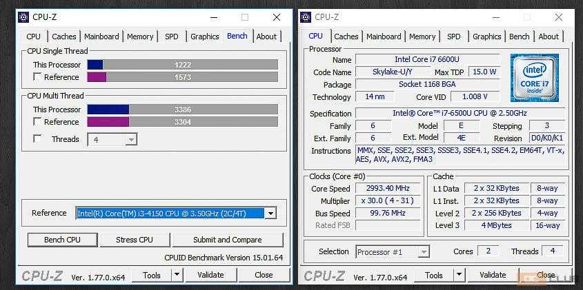 Процессор intel® core™ i3-6006u (3 мб кэш-памяти, тактовая частота 2,00 ггц) спецификации продукции
