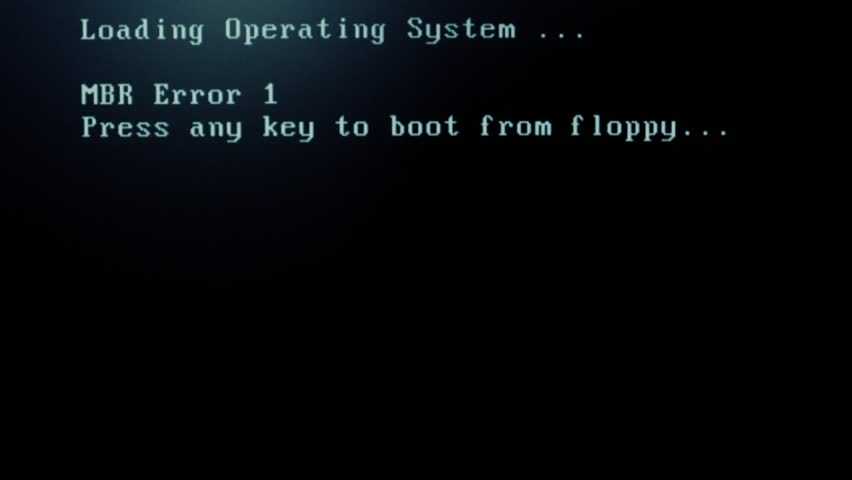 Missing operating system — что делать с ошибкой при загрузке?
