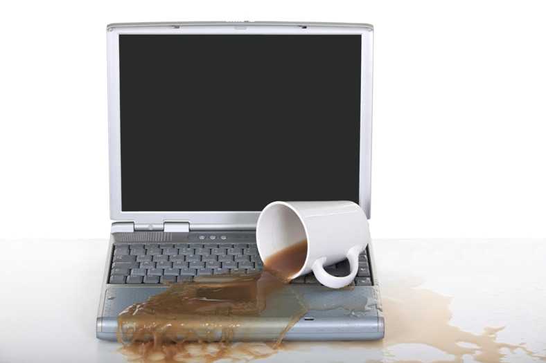 Залил ноутбук, пролил: чай, воду, газировку, пиво и пр. что делать?