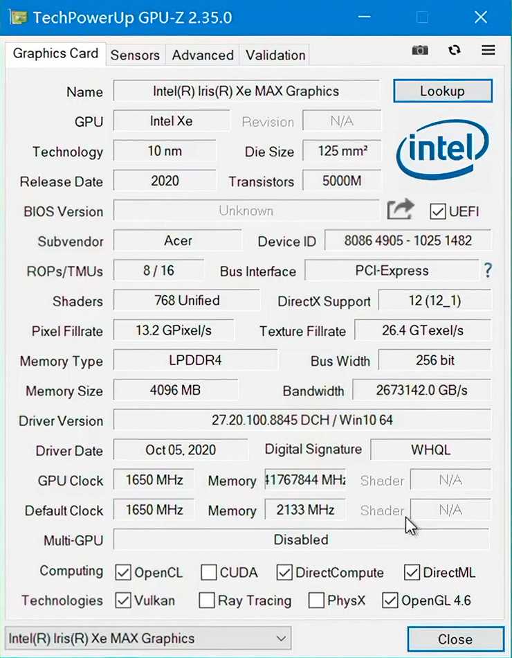 Intel core i5-1135g7: тестирование процессора - notebookcheck-ru.com