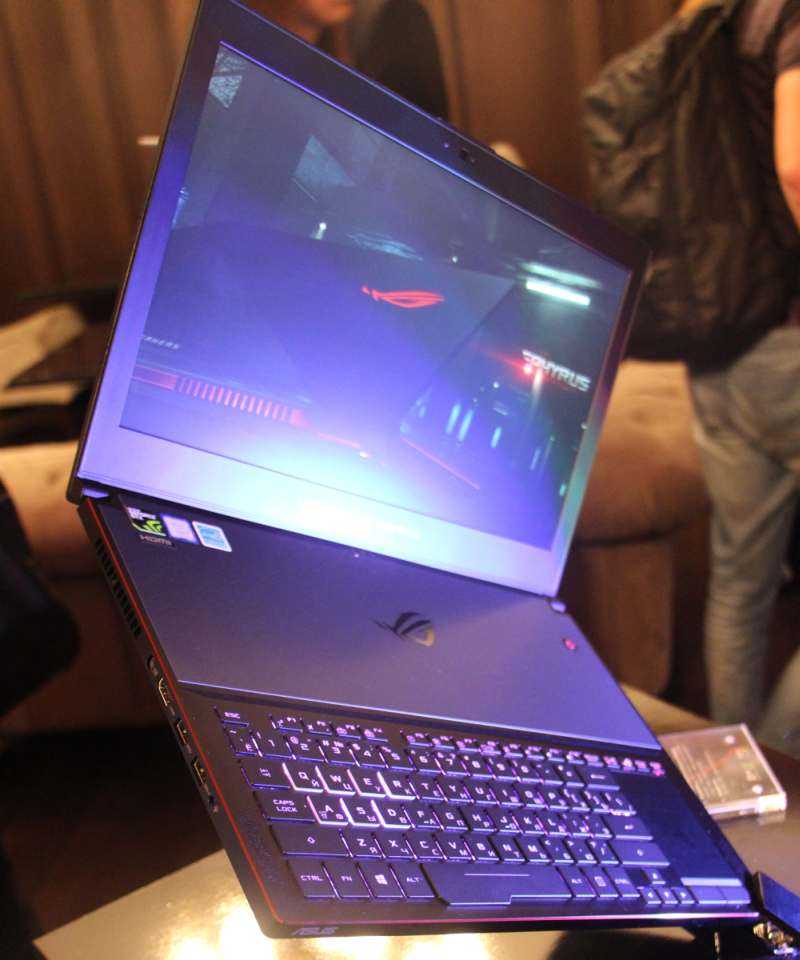 Обзор asus rog zephyrus s (gx701gx): игровой ноутбук с geforce rtx 2080 на «диете»