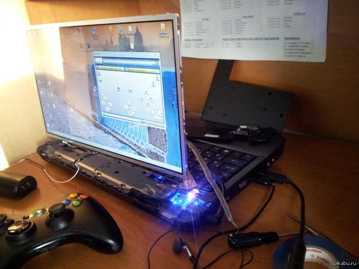 Как использовать ноутбук в качестве монитора для компьютера
