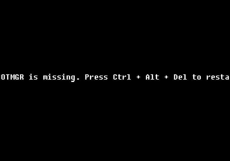 Как исправить «bootmgr is missing press ctrl+alt+del to restart» при загрузке windows