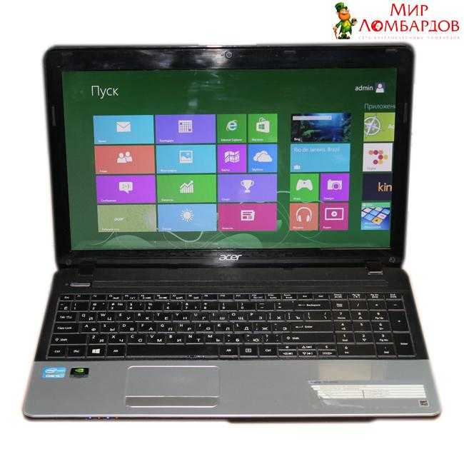 Ноутбук acer aspire e1 571g-53234g50mnks — купить, цена и характеристики, отзывы