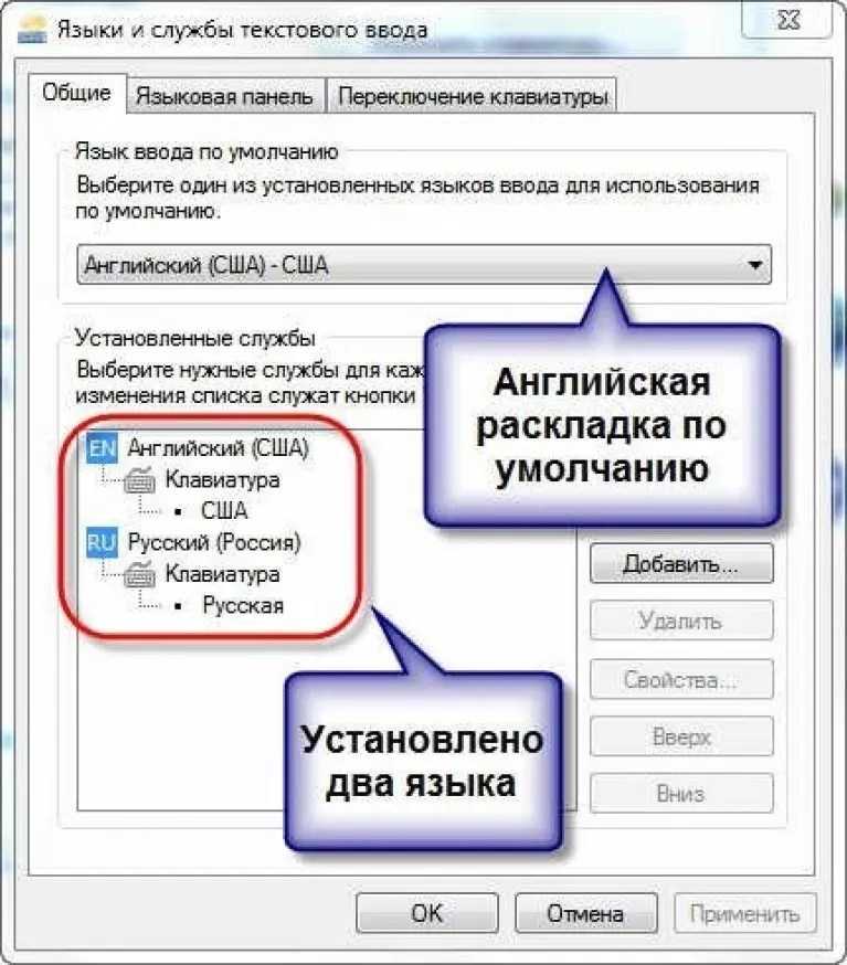 Как показать или скрыть индикатор ввода и языковую панель в windows 10