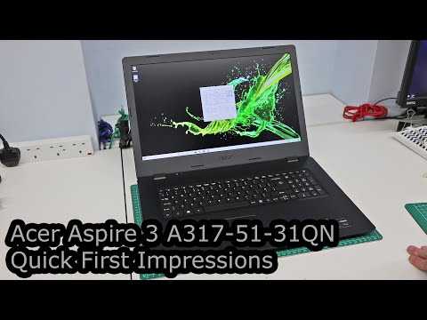 Acer aspire 3 a317-51g-569z - notebookcheck-ru.com