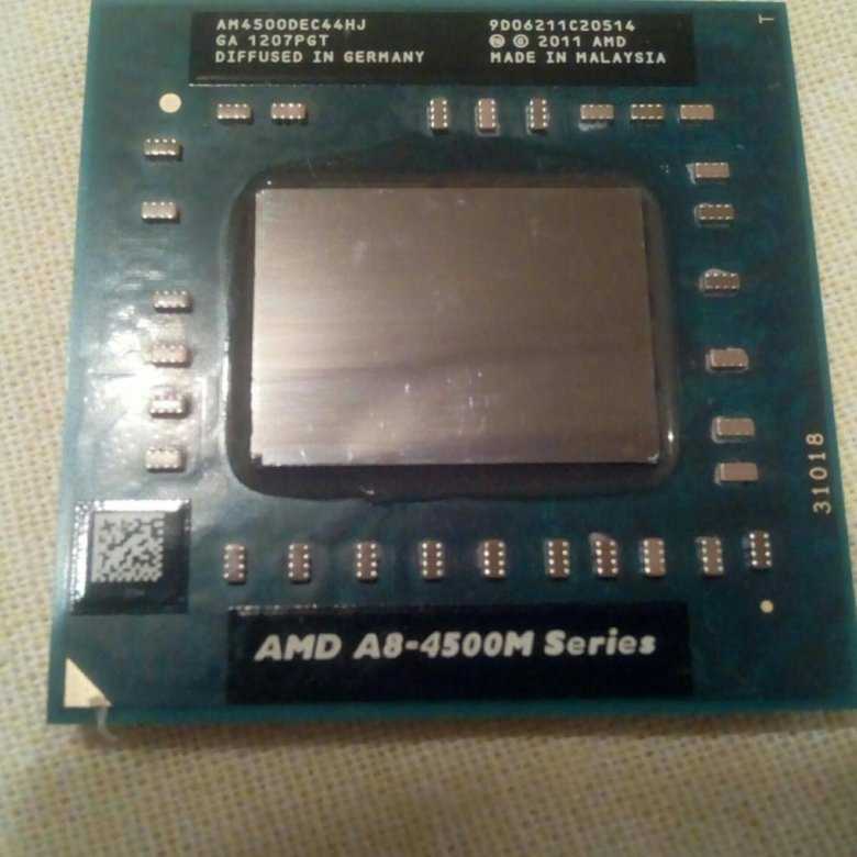 Обзор процессора amd a8-4500m - тесты и спецификации