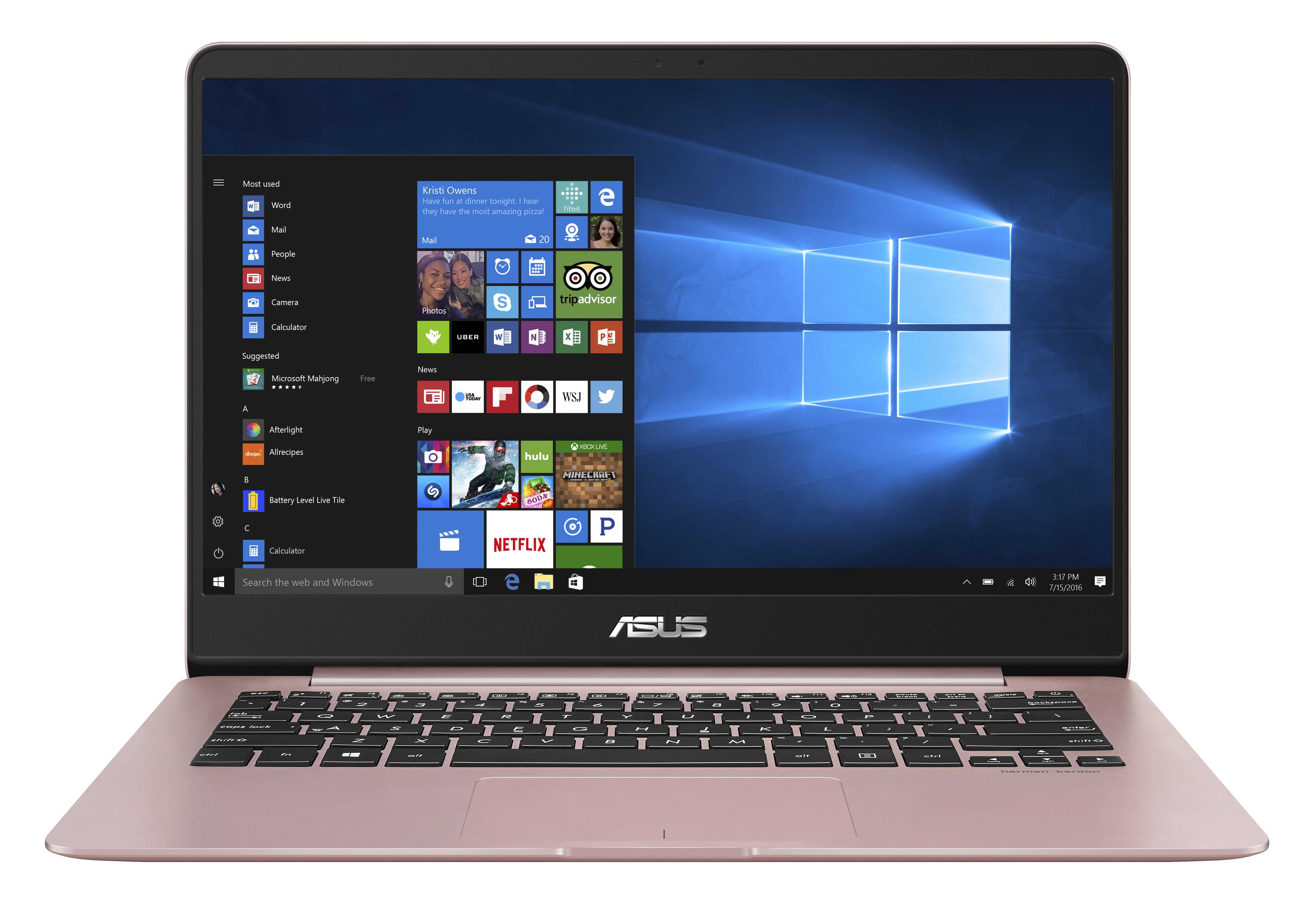 Ноутбук ASUS ZenBook UX430 - подробные характеристики обзоры видео фото Цены в интернет-магазинах где можно купить ноутбук ASUS ZenBook UX430
