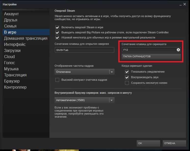Настрой скриншот. Счетчик ФПС В стим. Оверлей стим. Скриншоты для стима. Настройки стим.