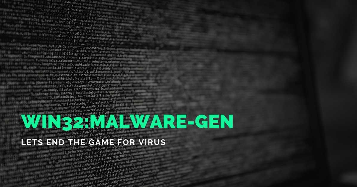 Вирус malware gen описание опасен ли он