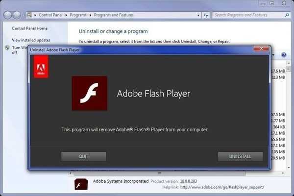 Как удалить и переустановить Adobe Flash Player