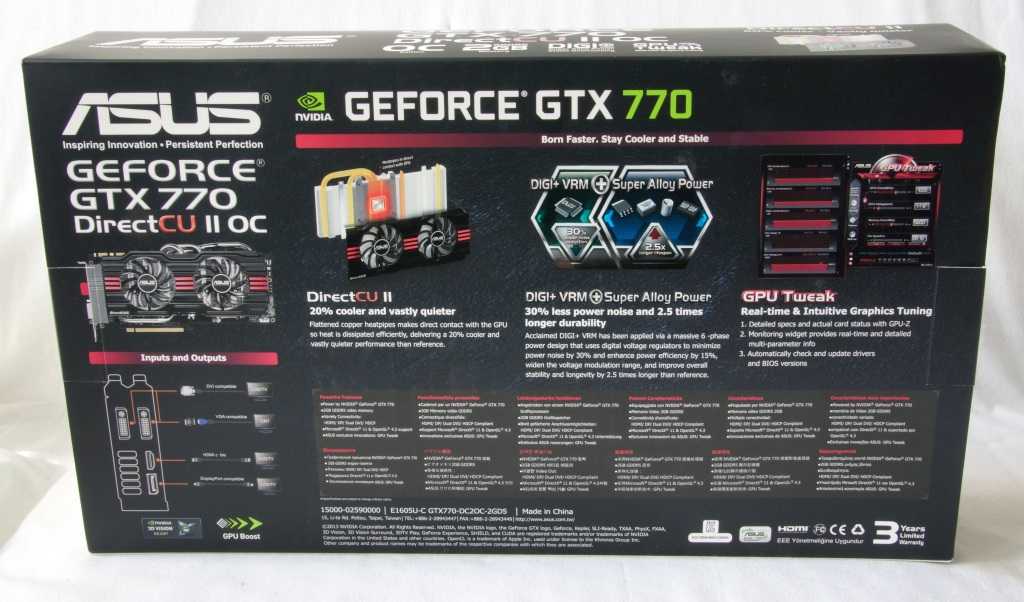 Обзор  и тестирование видеокарты Nvidia GeForce GTX 770M