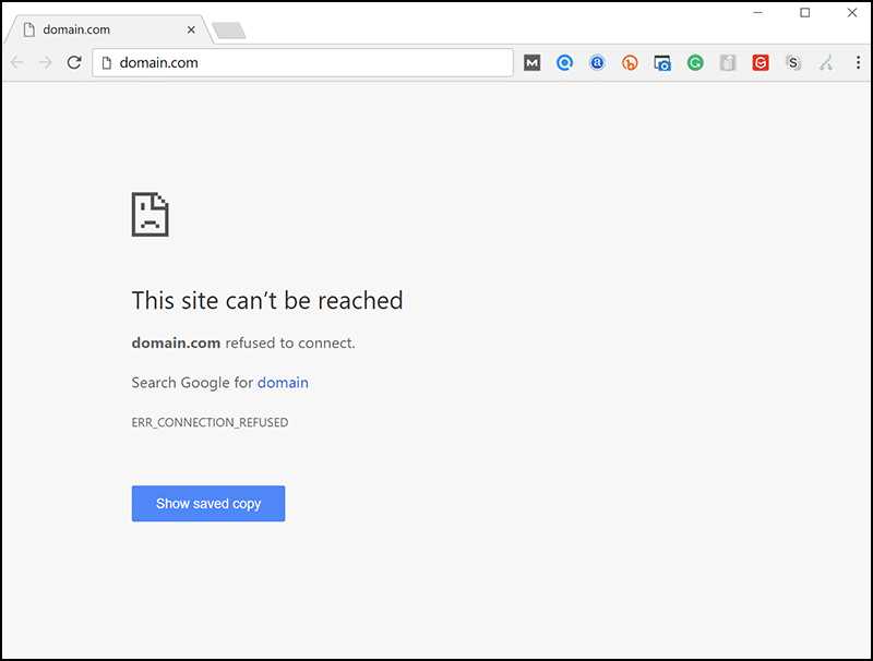 Chrome «страница недоступна» – ошибки сети 2, 101, 102, 104 и 105