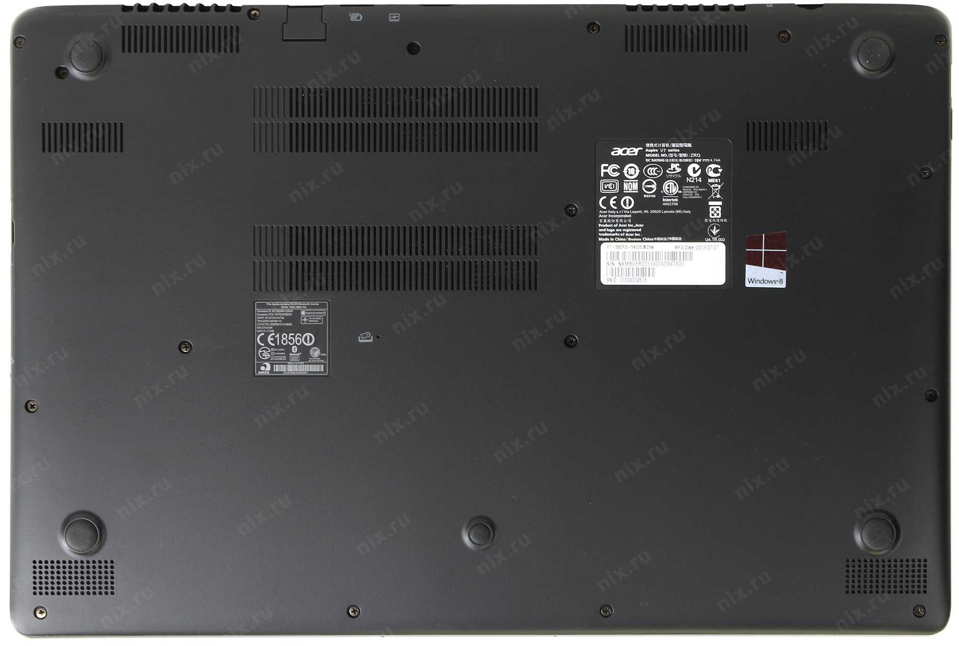 Ноутбук-планшет acer aspire v7 582pg-54208g52tkk — купить, цена и характеристики, отзывы